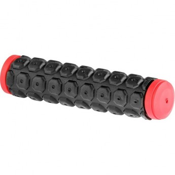 Грипсы VLG-184D2 Velo 130мм чёрно-красные Грипсы VLG-184D2 Velo 130мм чёрно-красные