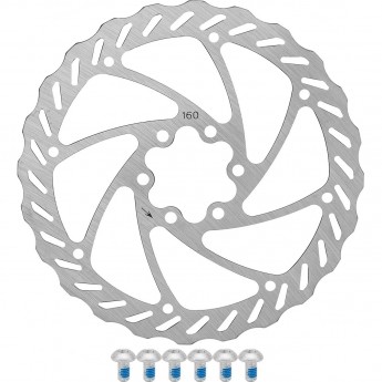 Ротор MK06 дискового тормоза 160 мм Ротор MK06 дискового тормоза 160 мм