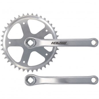 Шатуны HDL-S140 1/2"х3/32" 40Т 170 мм, хромированные Шатуны HDL-S140 1/2"х3/32" 40Т 170 мм, хромированные