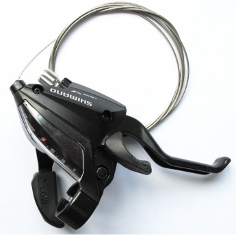 Шифтер/тормозная ручка Altus ST-EF500-7R-2A, чёрная Шифтер/тормозная ручка Altus ST-EF500-7R-2A, чёрная