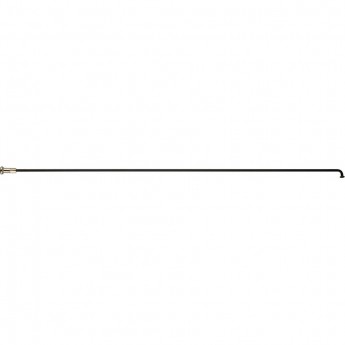 Спица с латунным ниппелем 260 мм, стальная черная Спица с латунным ниппелем 260 мм, стальная черная