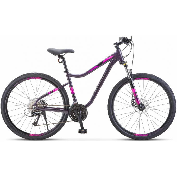 Велосипед STELS Miss-7700 MD V010 темно-пурпурный 27.5" (LU094655), рама 15,5" JU000415382022KU0000377 Велосипед STELS Miss-7700 MD V010 темно-пурпурный 27.5" (LU094655), рама 15,5" JU000415382022KU0000377