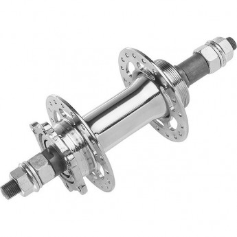 Втулка задняя AE-806RD 36H 3/8"х135х175мм серебряная Втулка задняя AE-806RD 36H 3/8"х135х175мм серебряная